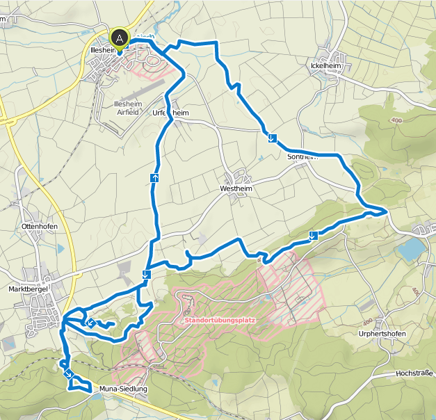 2018 11 05 12 39 48 Rundtour Petersberg mountain bike Tour Komoot