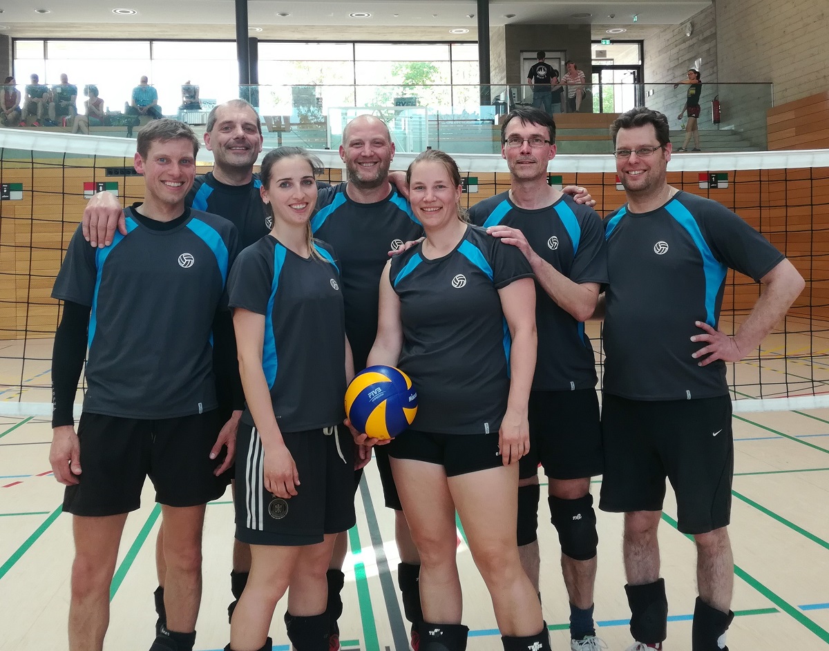 Mannschafto Steller Volleys Lehrerteam neu