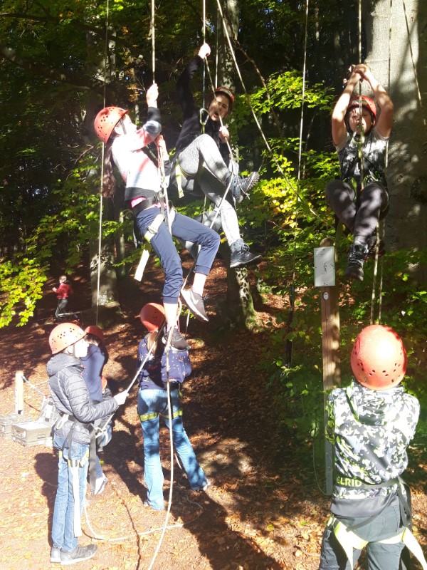 Endlich wieder Schullandheim – die 6a in Hartenstein