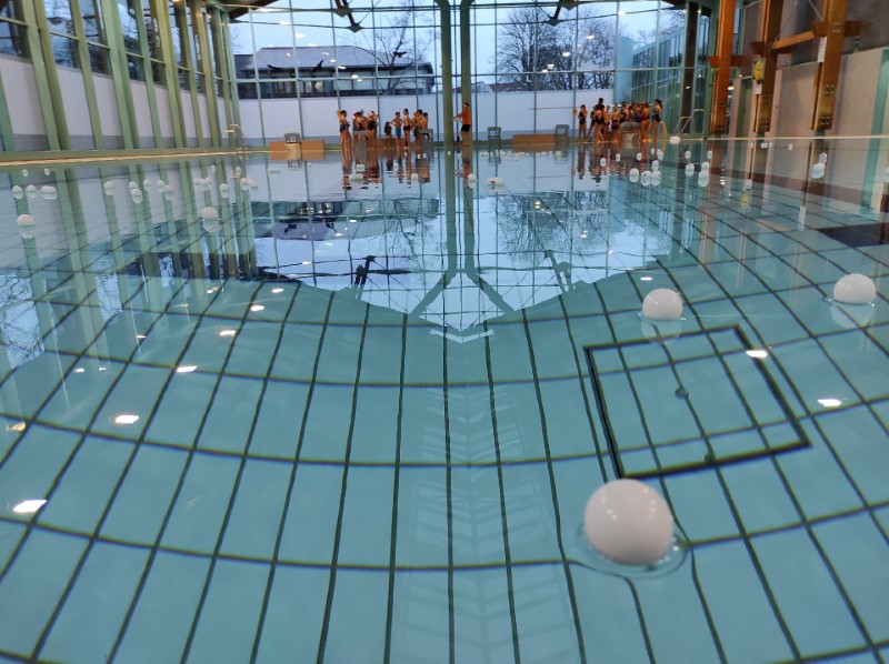 Nikolausschwimmen der 5. Klassen