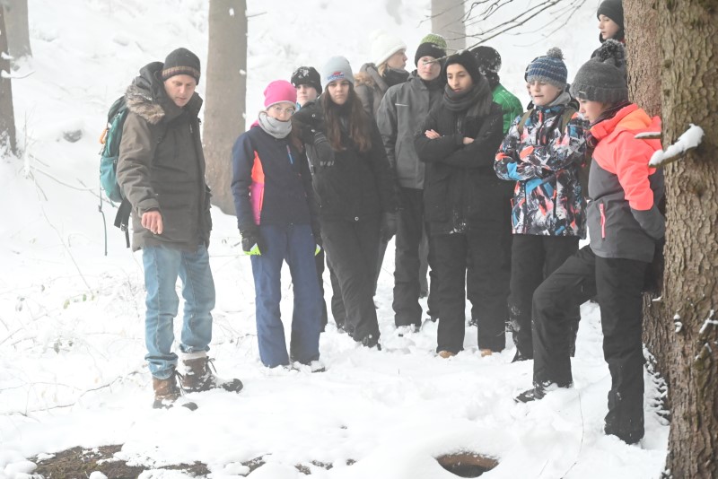 Walderlebniswoche der Klasse 8b 23.-27. Januar 2023