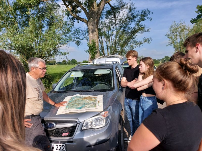 Eine Rallye am Rande der Windsheimer Bucht