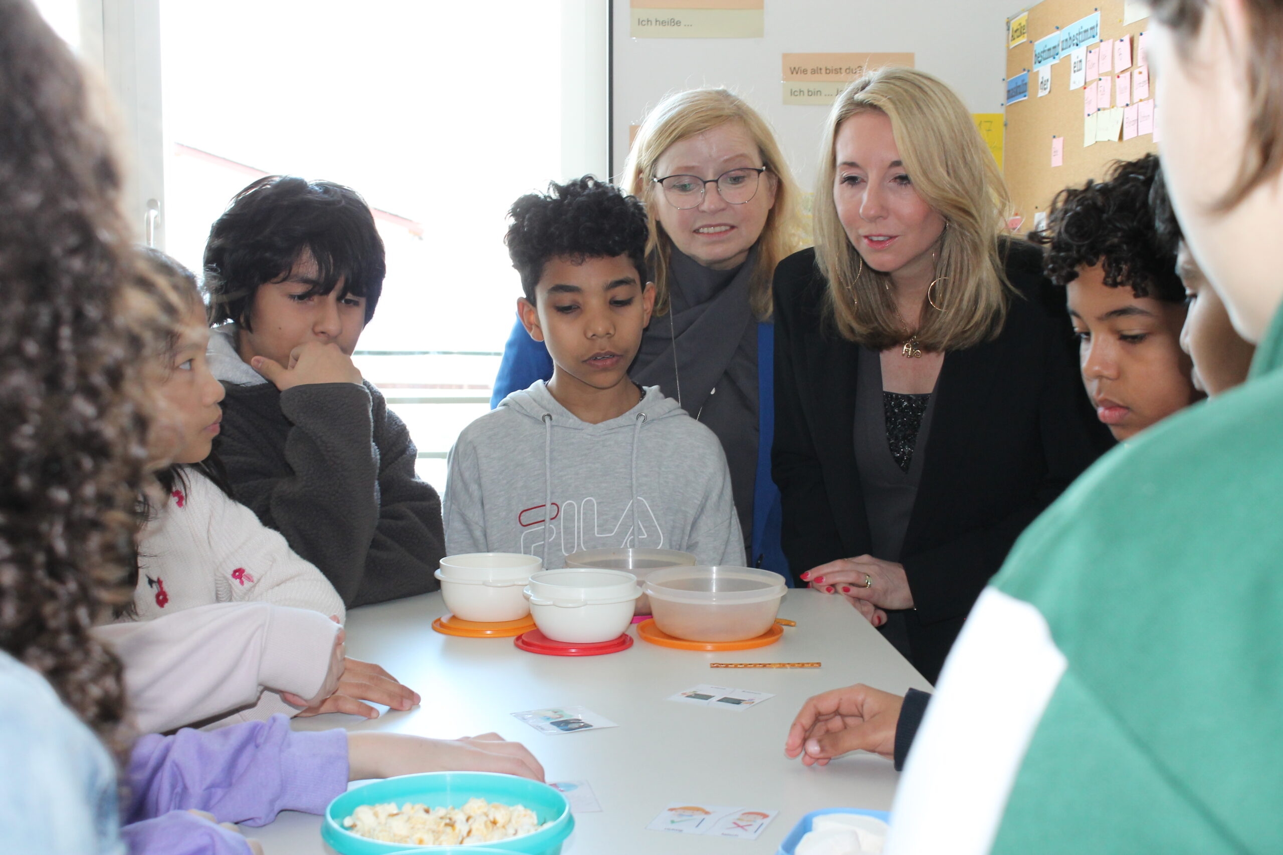 Die Kultusministerin zu Besuch am GWSG