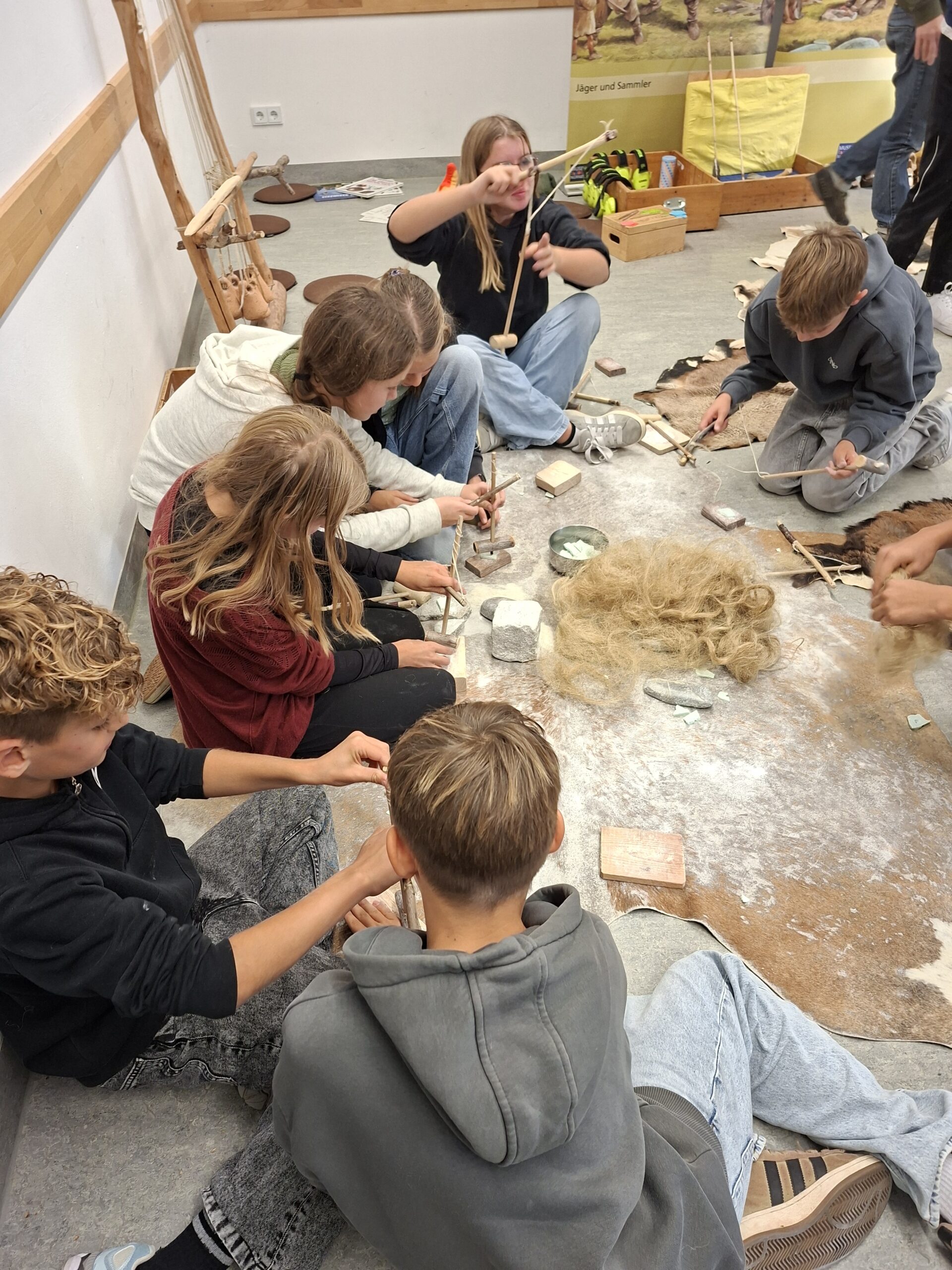 Willkommen zu unserer Reise in die Steinzeit!